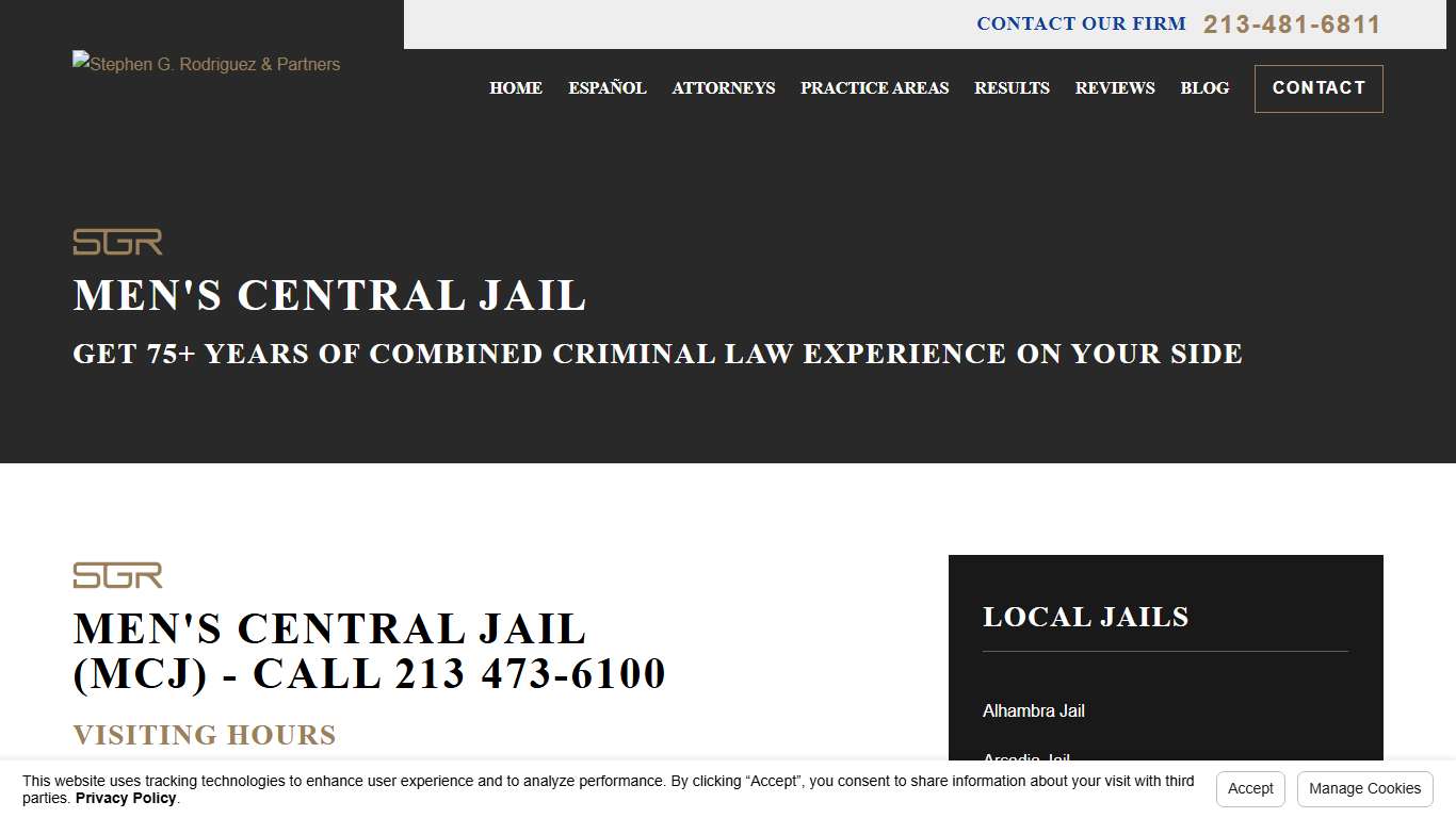 Men's Central Jail LA county jail Los Angeles Criminal Attorneys
